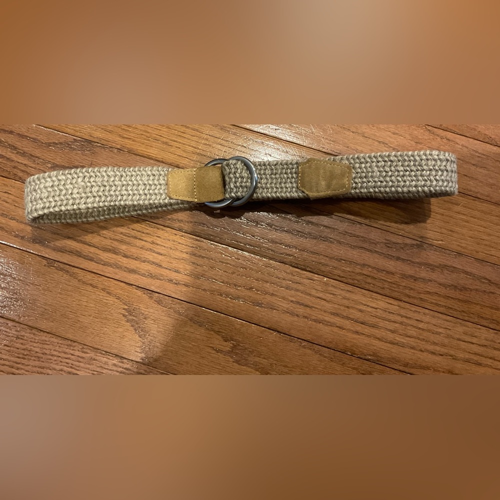 Peter Millar S-Med. C-  ring belt oatmeal